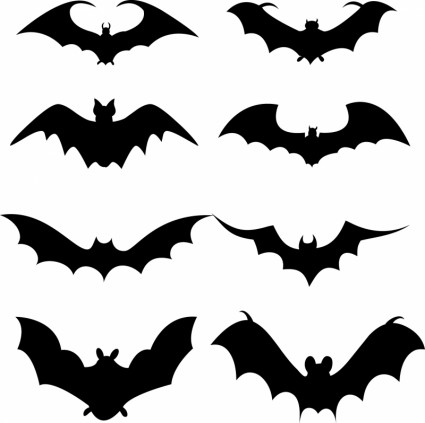425x423 Bat Wings Clipart