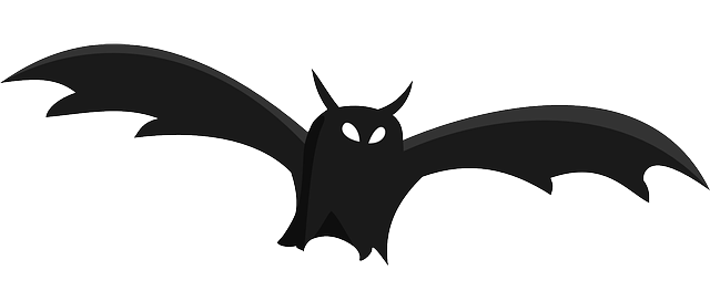 640x272 Bat Clip Art Image
