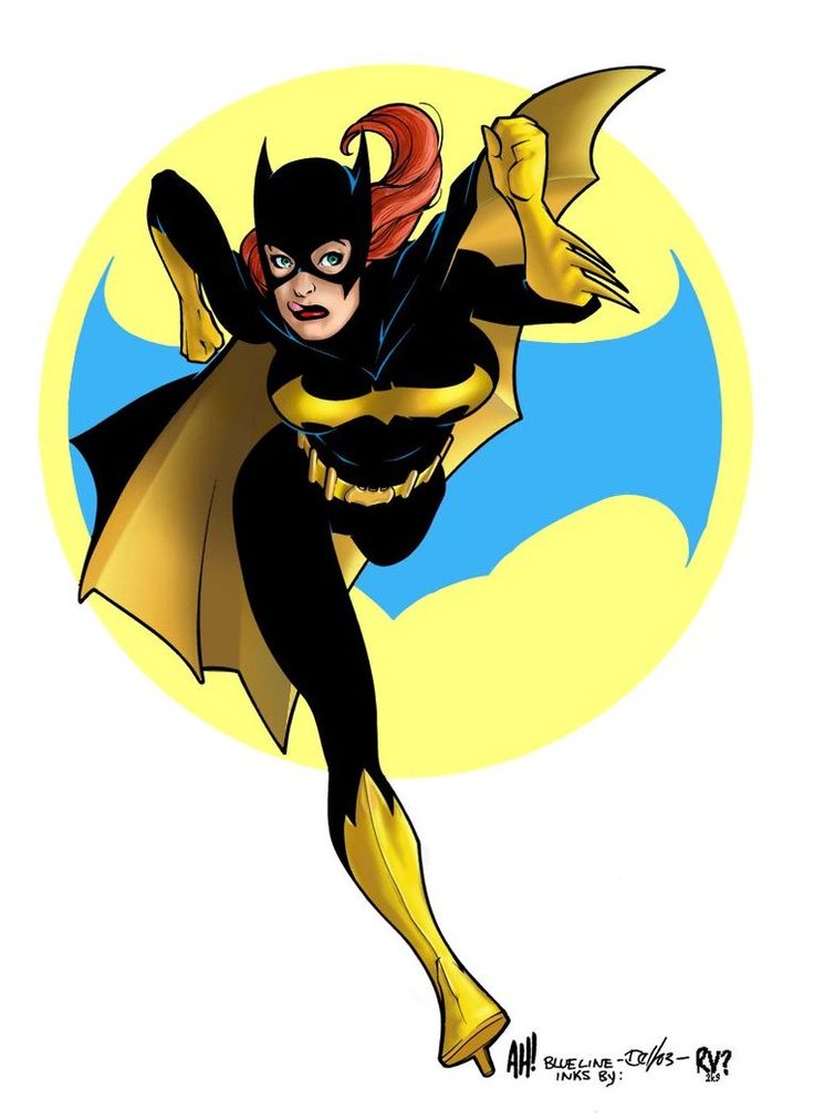 Batgirl Clipart