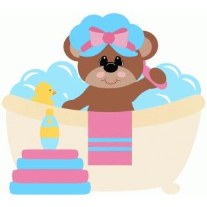 300x300 Fun Bath Clipart