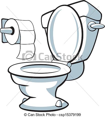 420x470 Clip Art Toilet