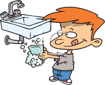 350x282 Bathroom Clipart