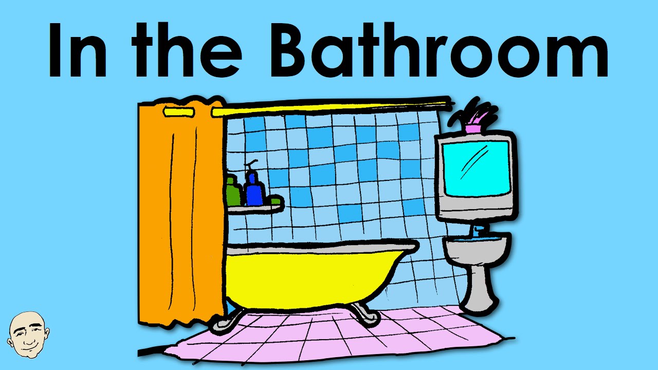 1280x720 Bathroom Clipart English