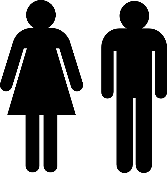 576x594 Toilet Sign Clip Art