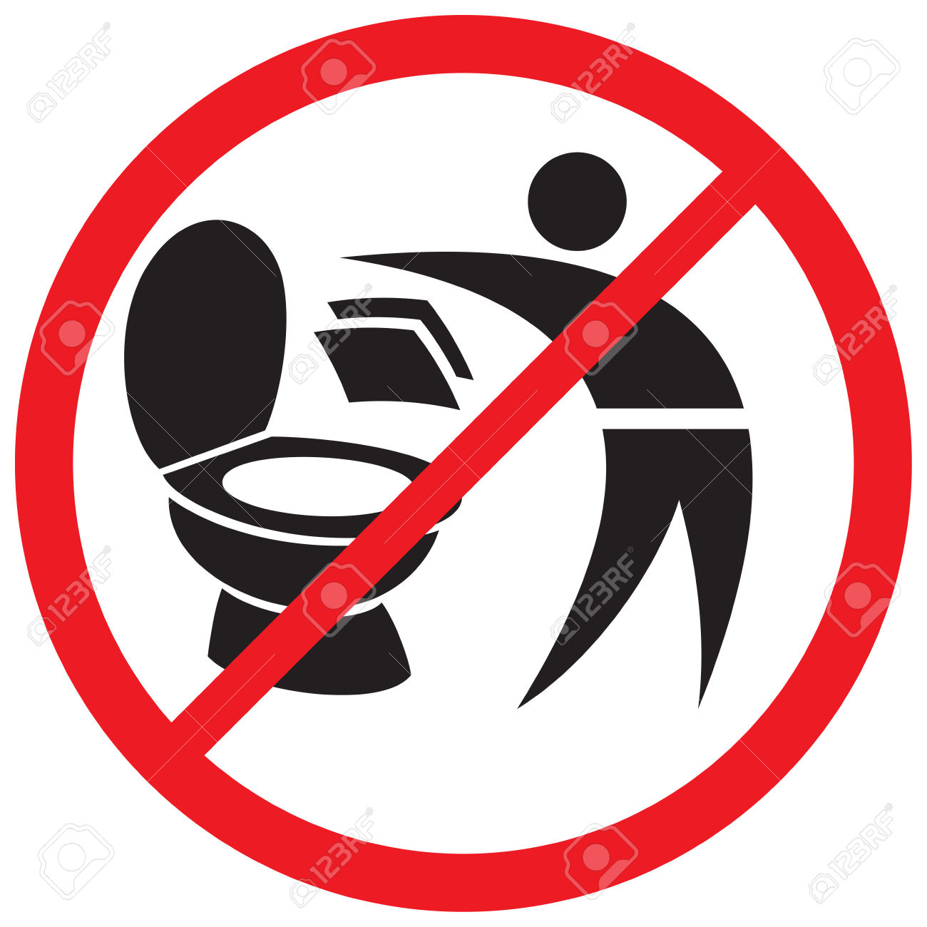 1300x1300 Do Not Through Paper Towel In Toilet Clipart