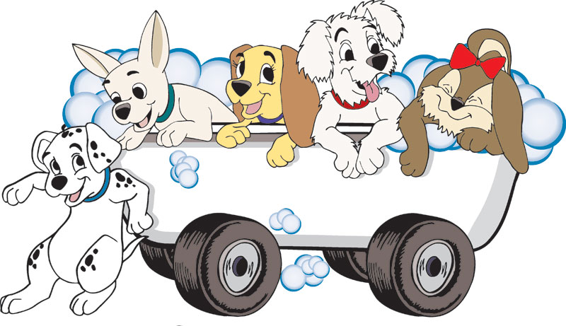 800x461 Dog Grooming Clip Art Cake