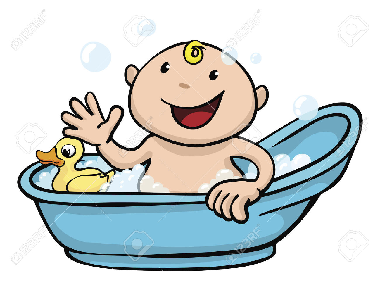 1300x992 Duck Clipart Baby Bath