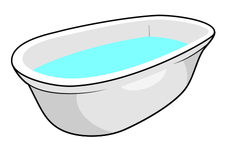 450x300 Bathtub Clipart Different Use Water