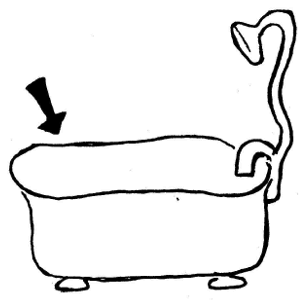 300x300 Bobook Clipart Tub