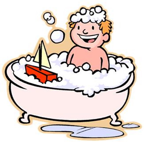 586x586 Bath Clipart