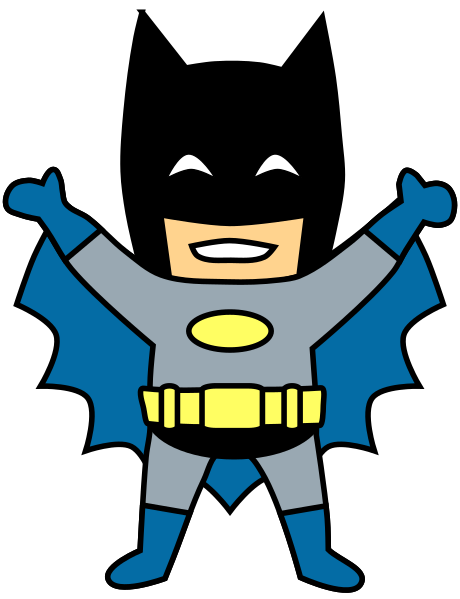 460x599 File Batman Clipart Svg Wikimediamons