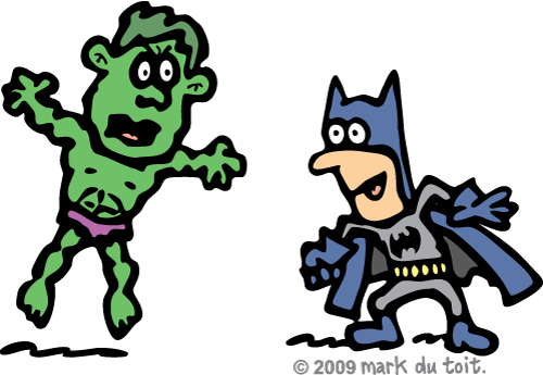 500x345 Batman Clipart Hulk
