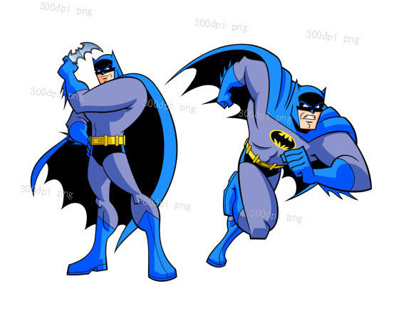 570x444 Batman Cartoon Digital Clipart Vector Eps Png Files Clip Art