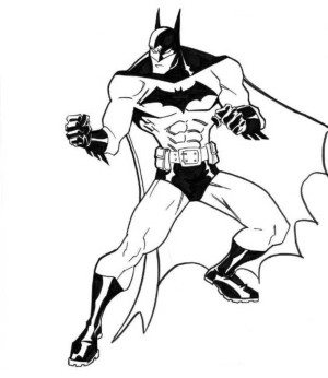 300x346 Superheroes Coloring Pages Lego Batman Coloring Pages To Print