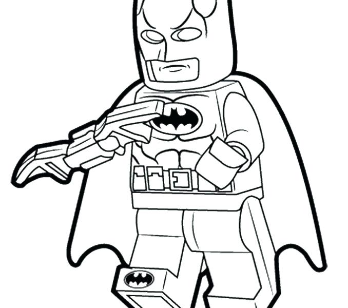 678x600 Batman Coloring Pages For Kids