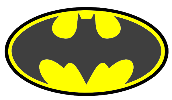 600x349 Batman Logo Clip Art