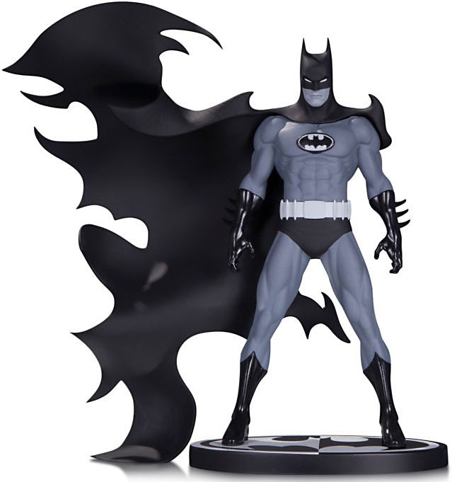 639x681 Batman Black White Batman 110 Statue Norm Breyfogle Dc