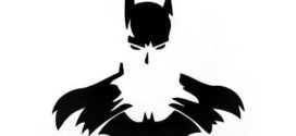 272x125 Batman Logo Symbol And Silhouette Stencil Vector Freepaternsarea