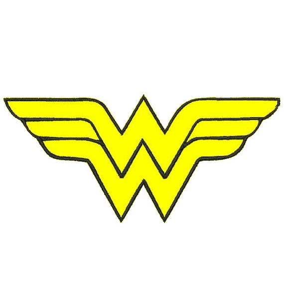 570x570 Wonder Woman Logo Clip Art