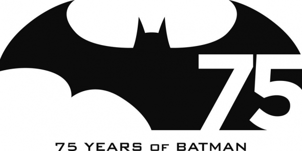 590x295 Dc 75th Anniversary Batman Logo Mistaken For Fine Art, Taken To Museum