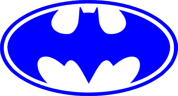 600x326 Batman Logo Clipart