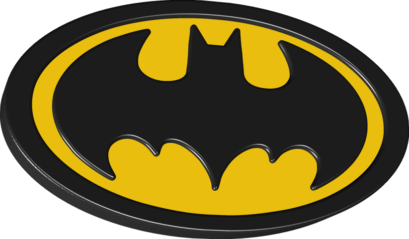 823x480 Batman Logo 3d By Syndikata Np