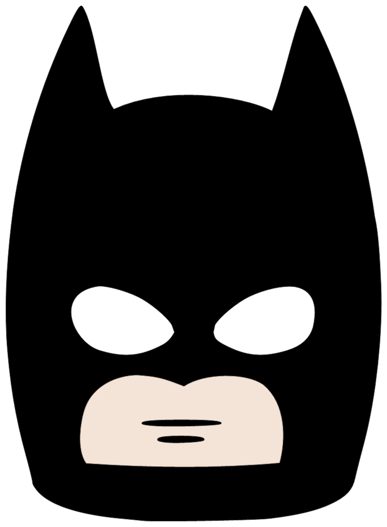 757x1032 Batman Mask Png