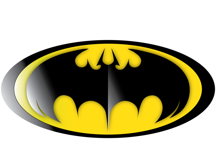 900x695 Batman Symbol By O0110o