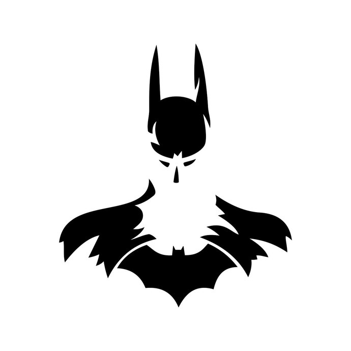 690x690 Batman Superhero Graphics Design Svg Dxf Eps By Vectordesign On Zibbet