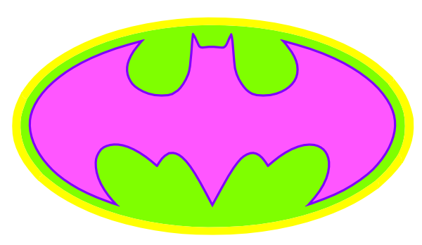 600x349 Batman Logo 2 Clip Art