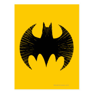 324x324 Bat Symbol Batman Logo Postcards Zazzle
