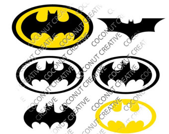 340x270 Batman Logo Decal Etsy