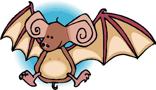516x298 Bats Clip Art 3