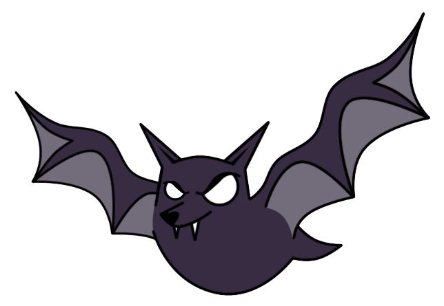 644x445 Free Bat Clip Art.jpg Clipart Panda