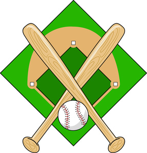 287x300 Baseball Bat Clipart