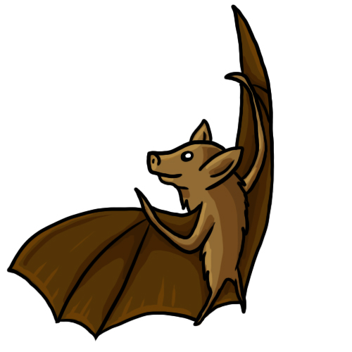 500x500 Bat Clipart