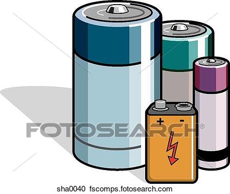 450x380 Stock Illustrations Of Batteries Sha0040