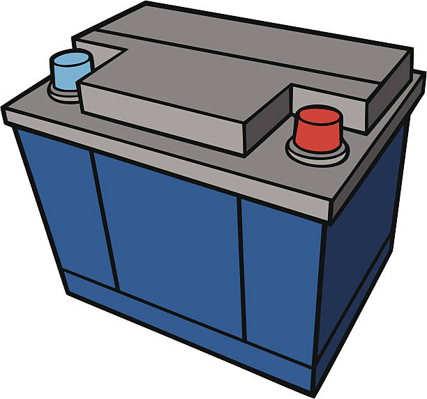 612x573 Car Battery Vector Clipart