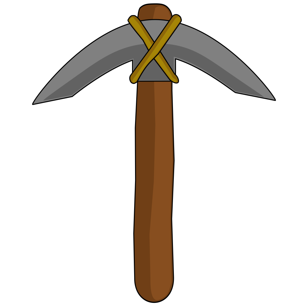 1024x1024 Pick Axe Clip Art