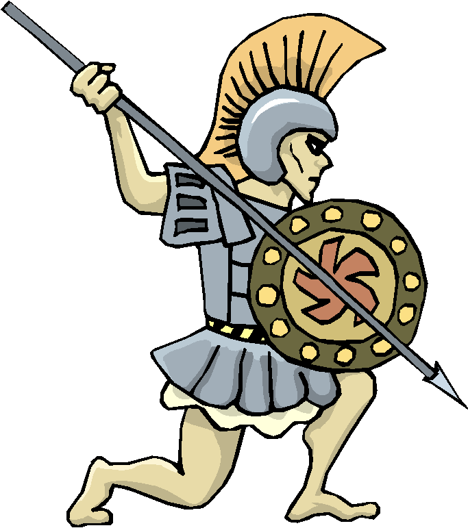 683x771 Battle Clipart Greek War