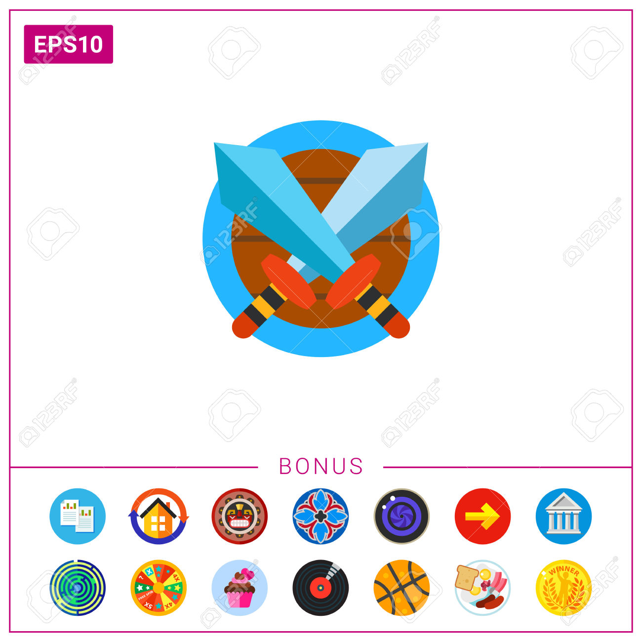 1300x1300 Battle Clipart Crossed Sword