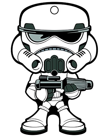 360x450 Stormtrooper Clipart Face