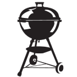 150x150 Bbq Grill Clipart Black And White Clipart Panda