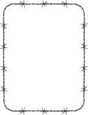 127x165 Barbed Wire Border Clipart Panda