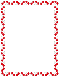 250x324 Free Food Borders Clip Art, Page Borders, And Vector Graphics