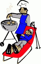 160x249 Barbeque Clip Art