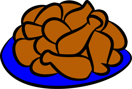 422x285 Chicken Clipart Wings
