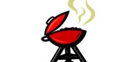 272x125 Barbeque Grill Clip Art Free Vector In Open Office Drawing Svg