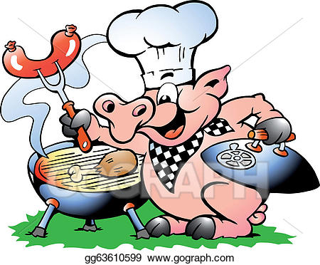 450x372 Barbecue Ribs Clip Art