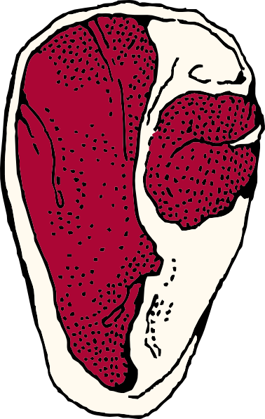 378x596 Prime Rib Clip Art